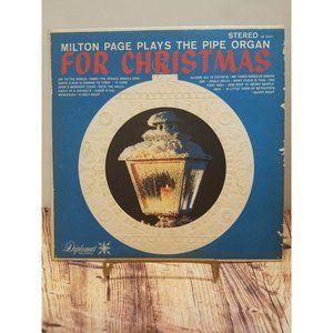 Milton Page Plays The Pipe Organ For Christmas Vinyl LP *TESTED*